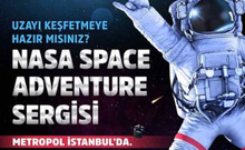 NASA uzay sergisi ziyaretçilerine kapılarını açtı