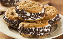 Kurabiyenin serinletici hali: Dondurmalı cookie tarifi!