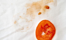 Çoğumuzun korkulu rüyasıydı ama basit bir yöntemi varmış! Zorlu domates lekeleri nasıl çıkar?
