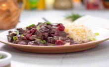 Gaziantep mutfağından: Vişne kebabı