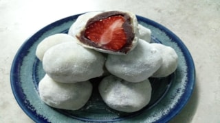 Sadece 5 malzemeyle evde mochi tarifi!