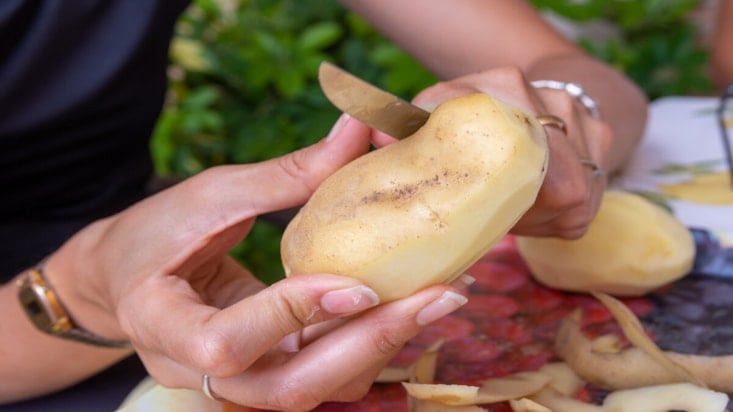 Patates kabuklarını kullanmadan atmayın!