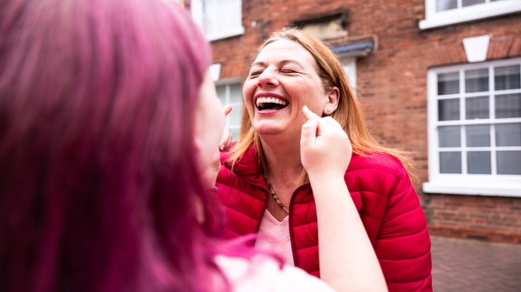 Erzurum'da kahkaha terapisi!